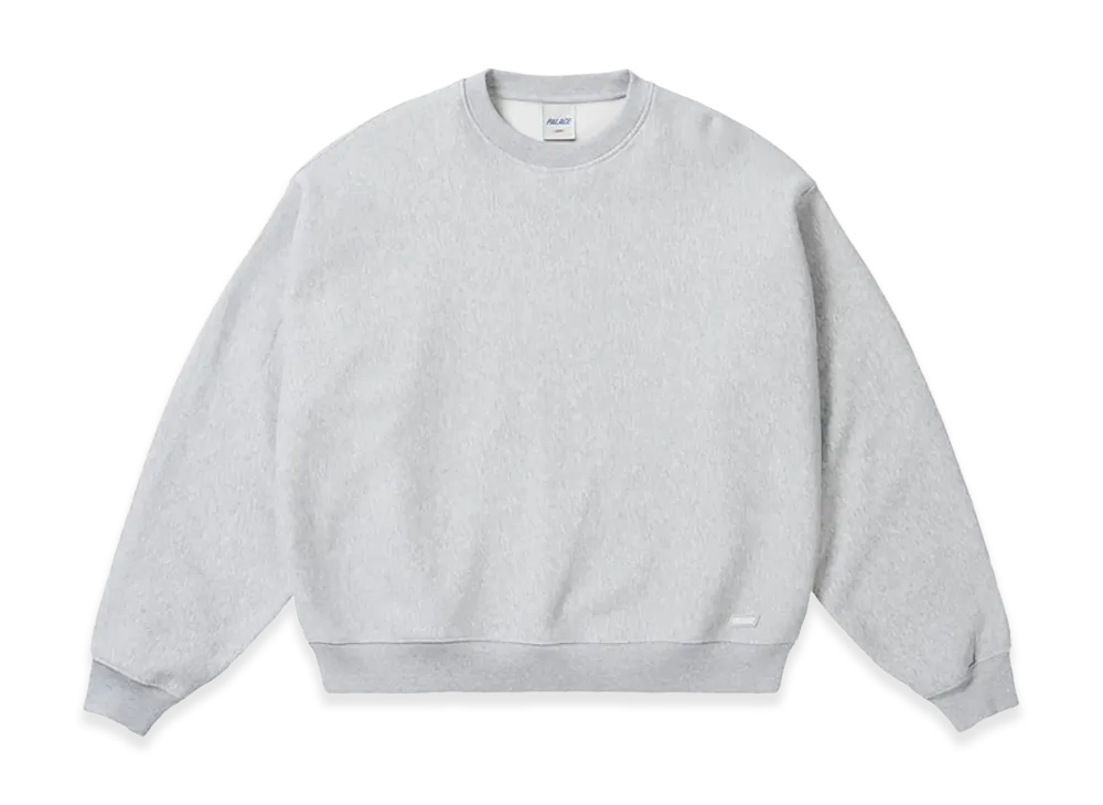 PALACE Unisex Crew "Grey Marl"