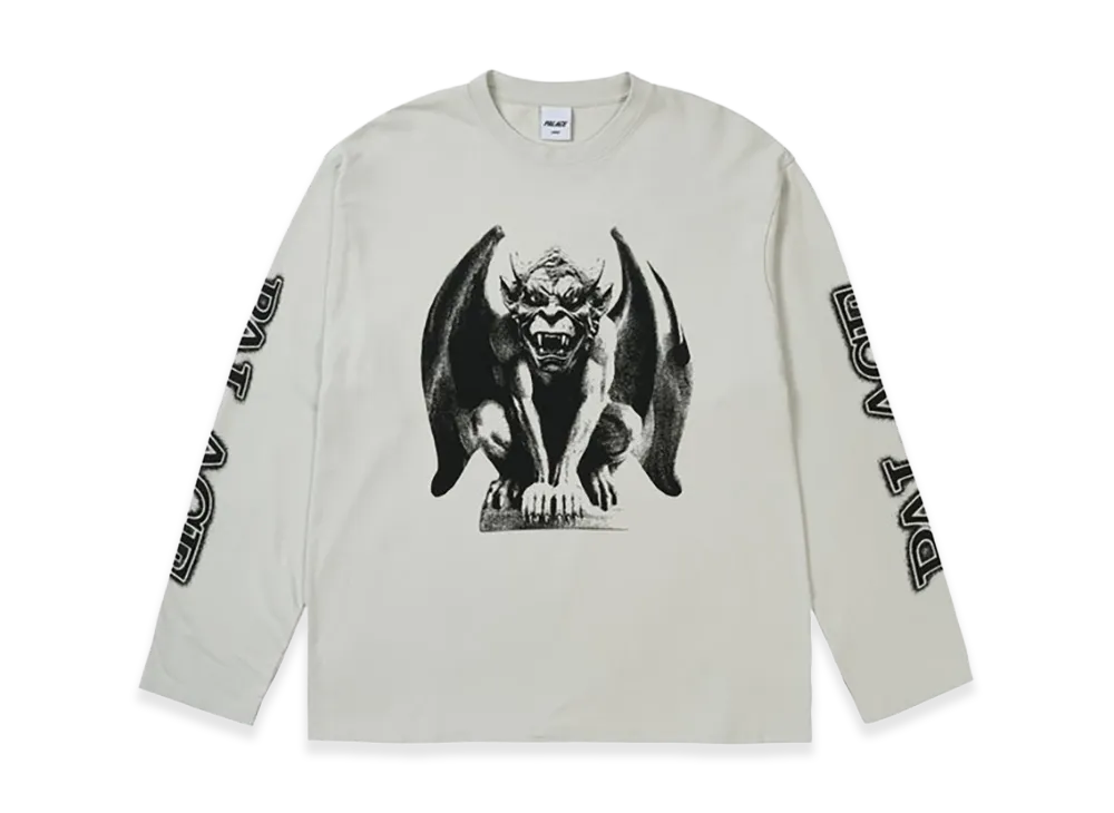 PALACE Gargoyle Longsleeve "Concrete Grey"