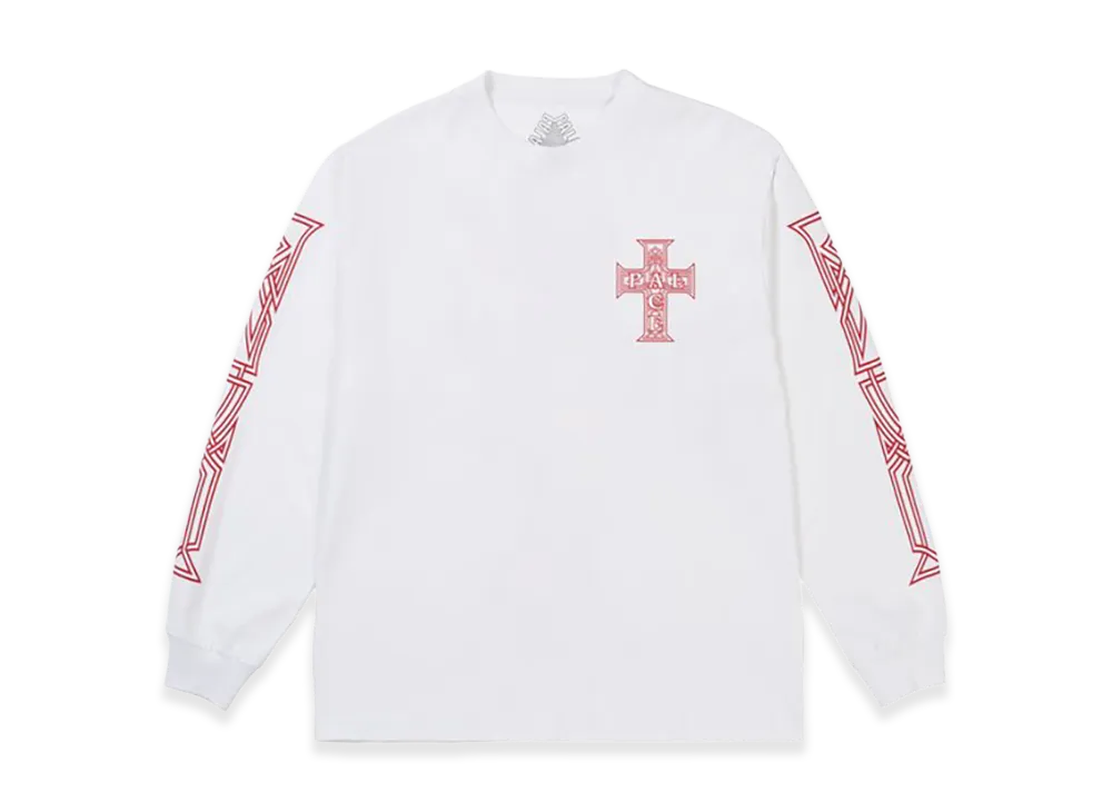 PALACE Y So Cross Longsleeve "White"