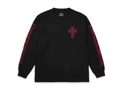 PALACE Y So Cross Longsleeve "Black"