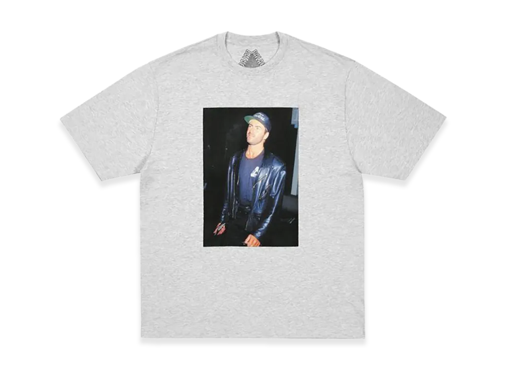 PALACE George Michael T Shirt "Grey Marl"