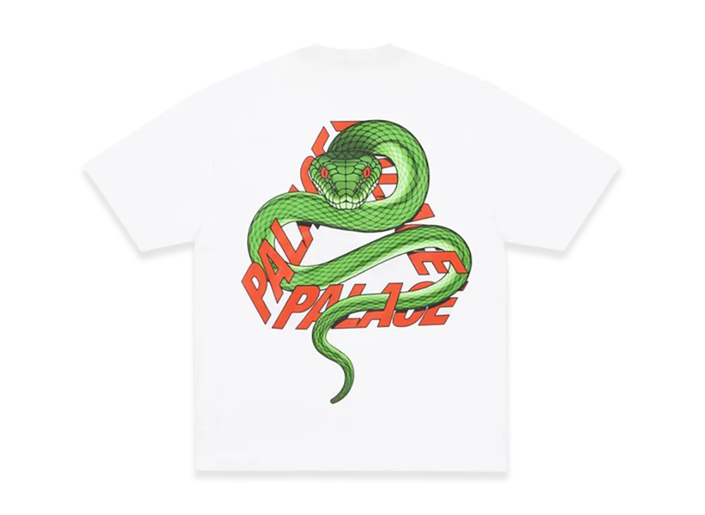 PALACE Snakey P3 T Shirt "White"