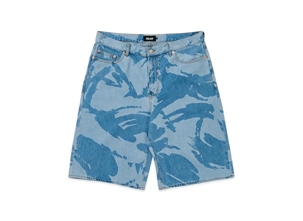 PALACE Baggy Jean Short "Light Stonewash Dpm"