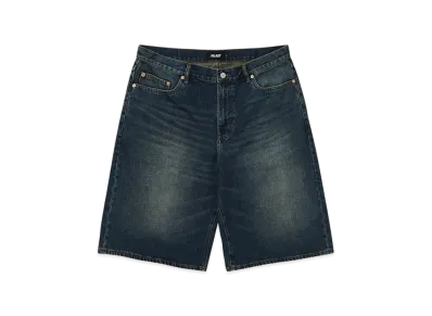 PALACE Baggy Jean Short "Dark Stone Wash"