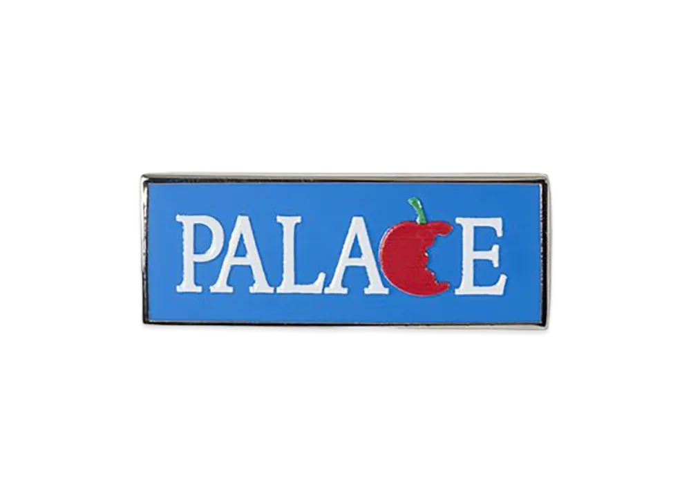 PALACE Big Apple Pin Badge "Blue"