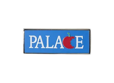 PALACE Big Apple Pin Badge "Blue"
