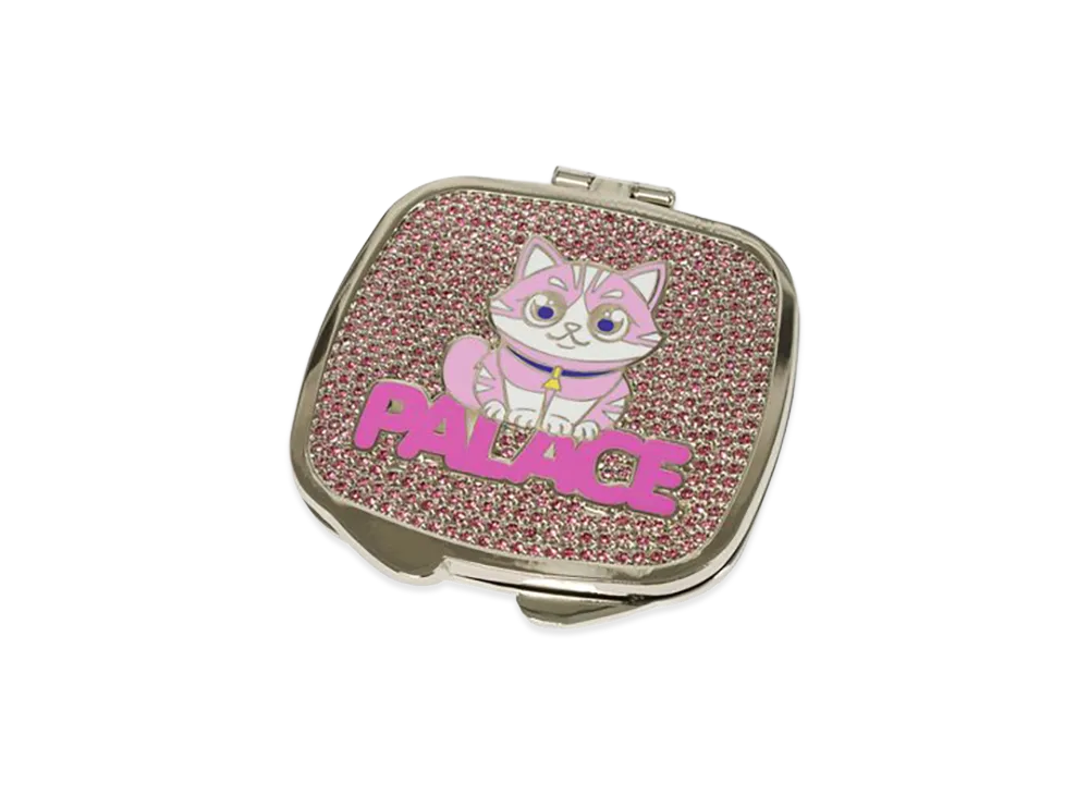PALACE Kitty Compact Mirror "Pink"