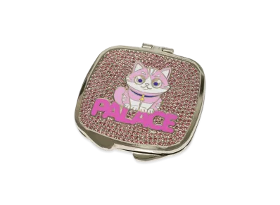 PALACE Kitty Compact Mirror "Pink"