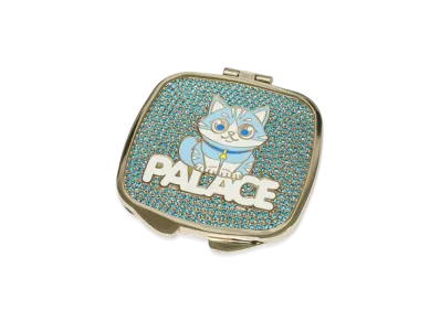PALACE Kitty Compact Mirror "Blue"