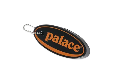 PALACE Palace Oval Float Keyring "Black"