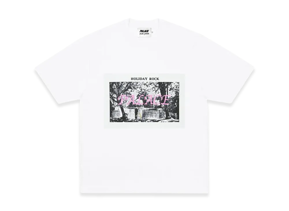 PALACE Dick Jewell T Shirt "White"