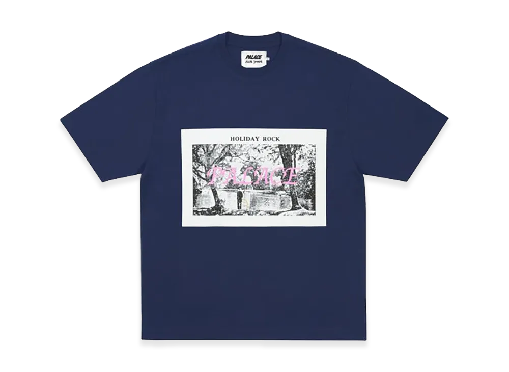 PALACE Dick Jewell T Shirt "Navy"