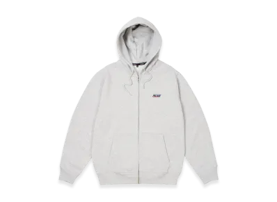 PALACE Basically A Zip Hood "Grey Marl"