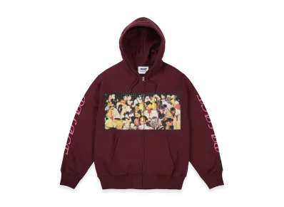 PALACE Dick Jewell Zip Hood "Rich Wine"