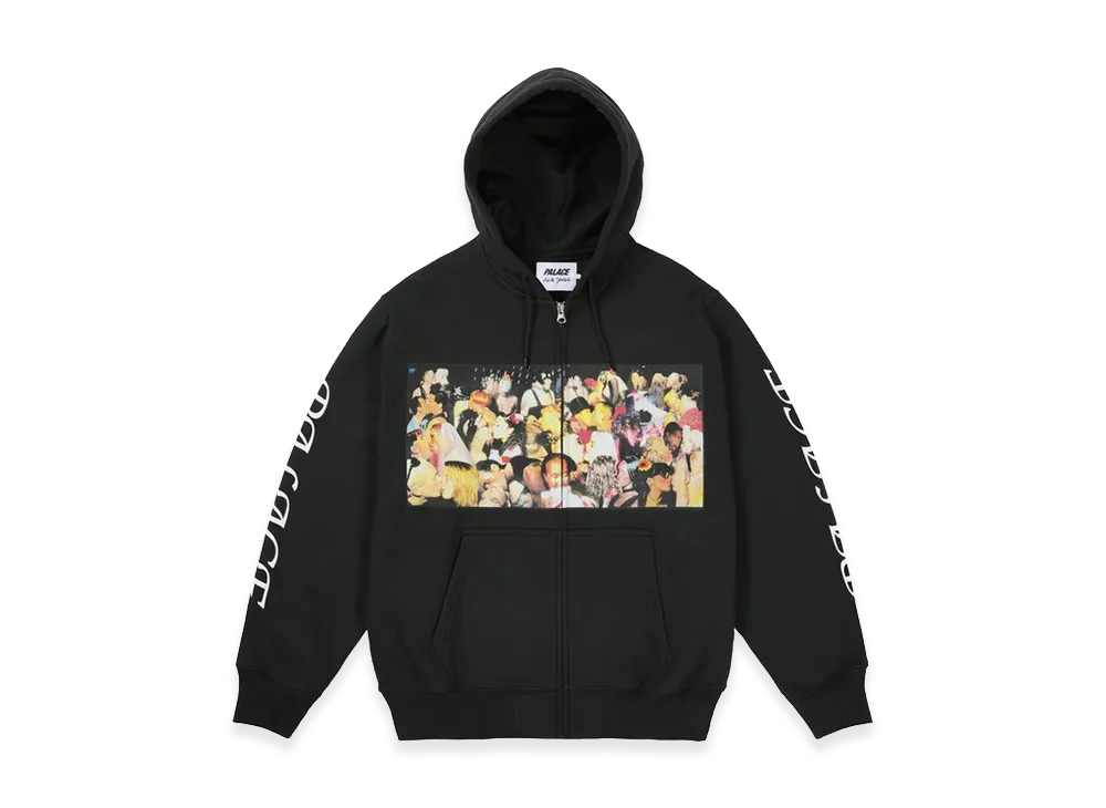 PALACE Dick Jewell Zip Hood "Black"