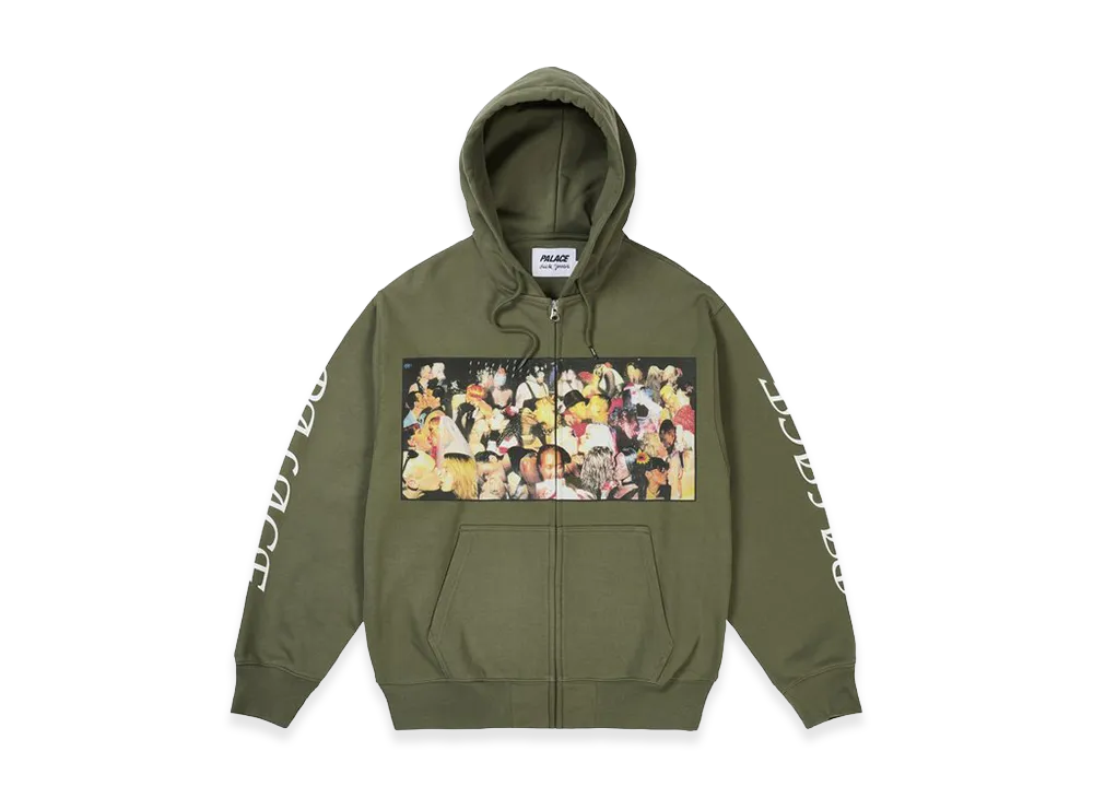 PALACE Dick Jewell Zip Hood "The Deep Green"