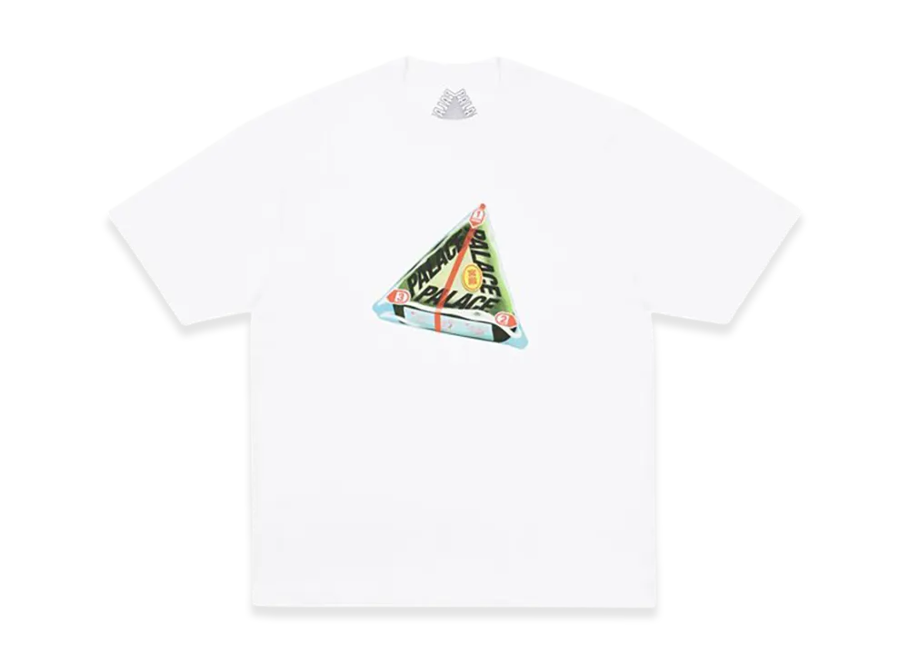 PALACE Tri Onigiri T Shirt "White"