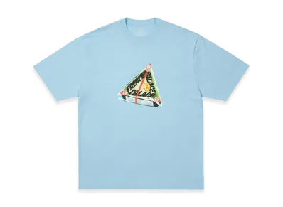 PALACE Tri Onigiri T Shirt "Skyline Blue"