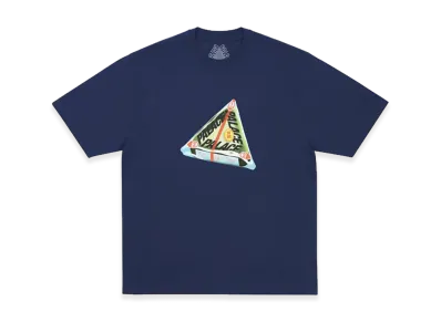 PALACE Tri Onigiri T Shirt "Navy"