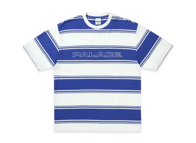 PALACE Tidy Stripe T Shirt "Blue"