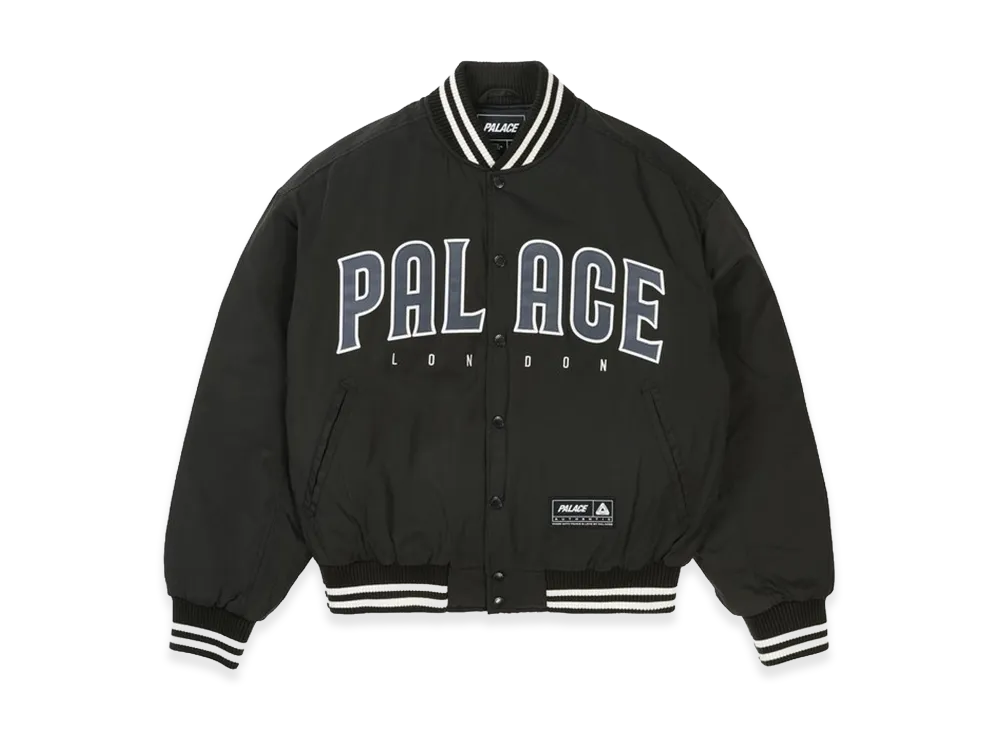 PALACE Satin The Park Jacket "Black"