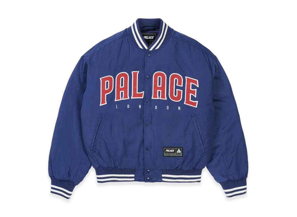 PALACE Satin The Park Jacket "Blue"