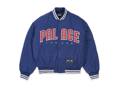 PALACE Satin The Park Jacket "Blue"