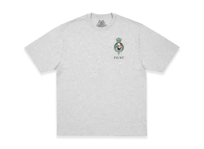 PALACE Heavy Crest T Shirt "Grey Marl"