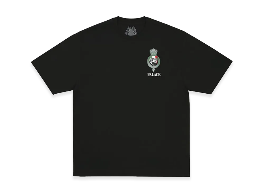PALACE Heavy Crest T Shirt "Black"