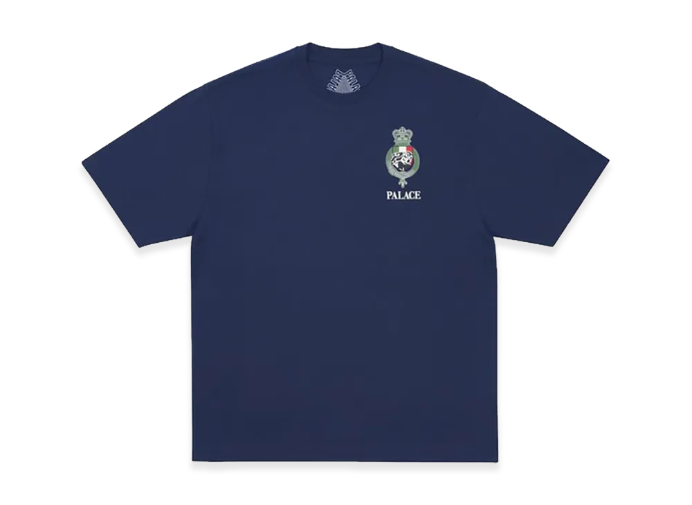 PALACE Heavy Crest T Shirt "Navy"