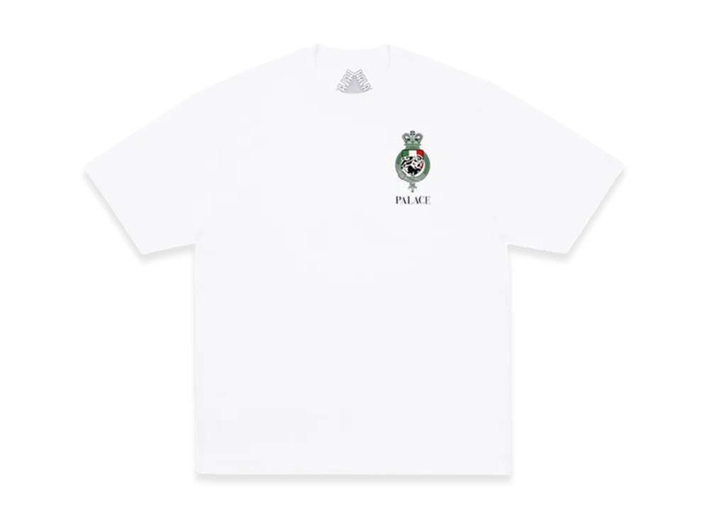 PALACE Heavy Crest T Shirt "White"