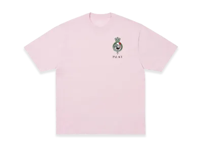 PALACE Heavy Crest T Shirt "Sweet Pink"