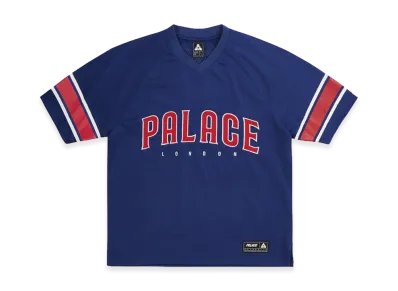 PALACE Satin The Park Mesh Jersey "Navy"