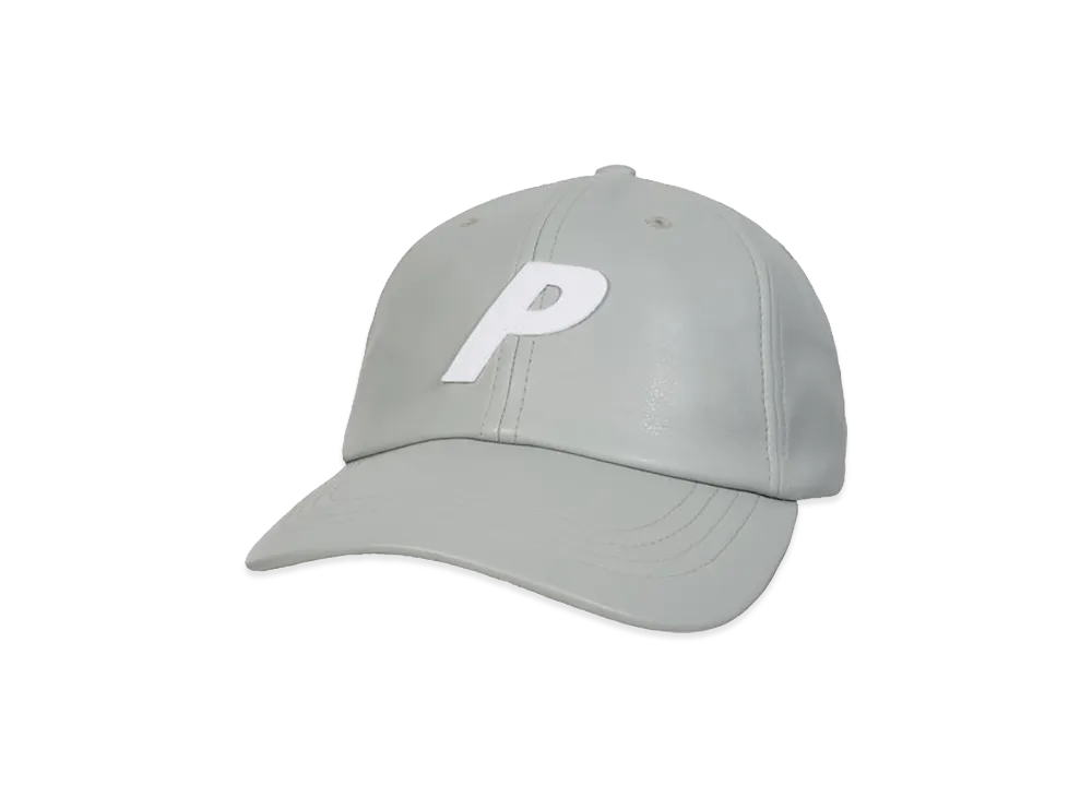 PALACE Faux Leather P 6 Panel "Grey"