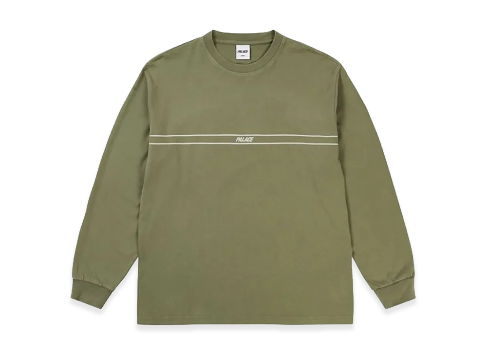 PALACE Pigment Font Longsleeve "The Deep Green"