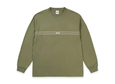PALACE Pigment Font Longsleeve "The Deep Green"