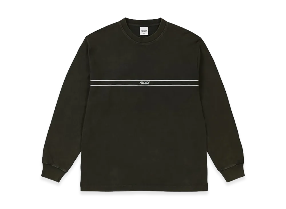 PALACE Pigment Font Longsleeve "Black"