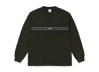 PALACE Pigment Font Longsleeve "Black"