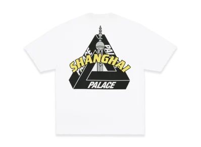 PALACE Shanghai Tri Ferg T Shirt "White"