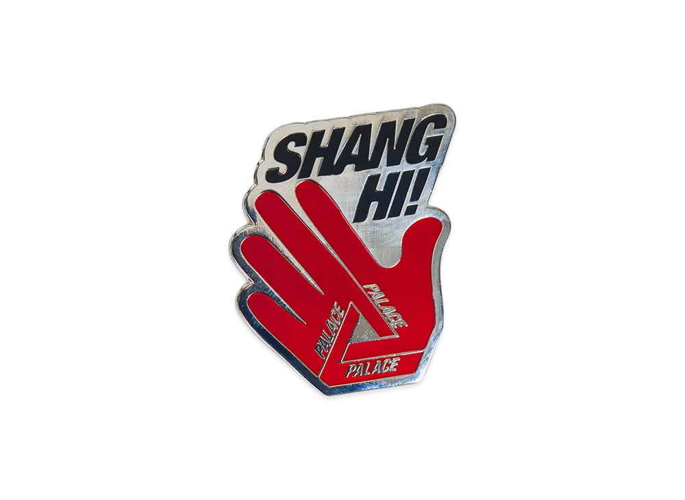 PALACE Shanghai Pin Badge "Silver"