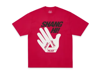 PALACE Shanghai T Shirt "Racey Red"
