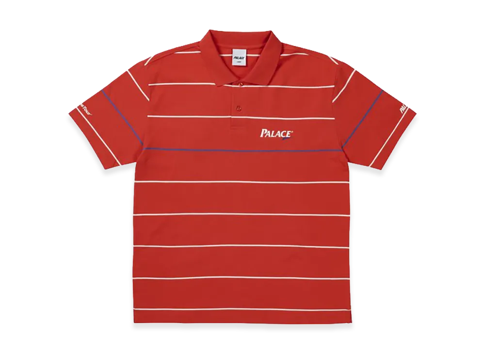 PALACE Golf Polo "Washed Red"