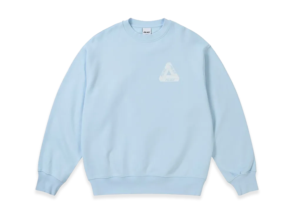 PALACE Pigment Tri Crew "Skyline Blue"