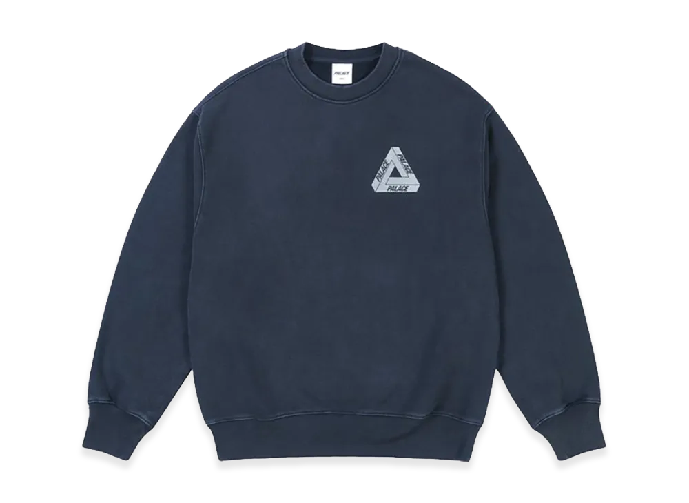 PALACE Pigment Tri Crew "Navy"