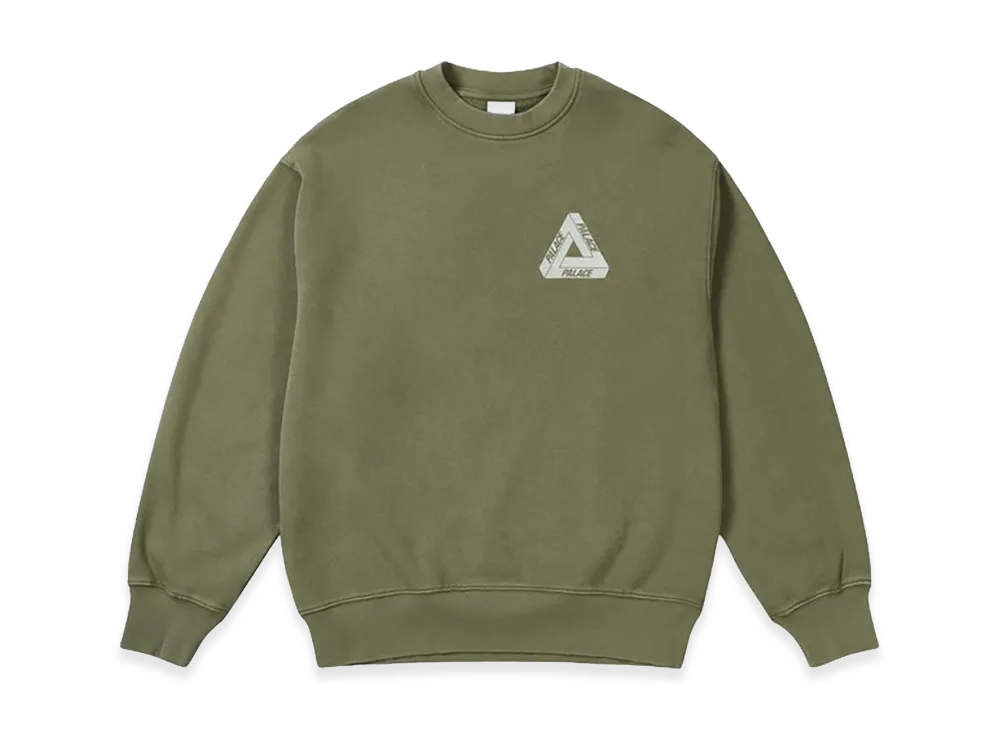 PALACE Pigment Tri Crew "The Deep Green"