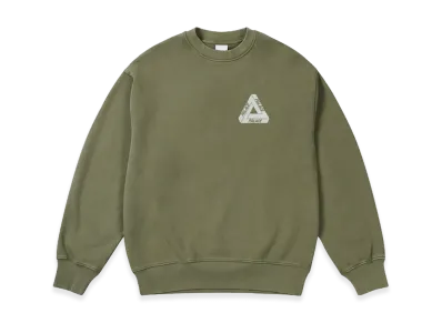 PALACE Pigment Tri Crew "The Deep Green"