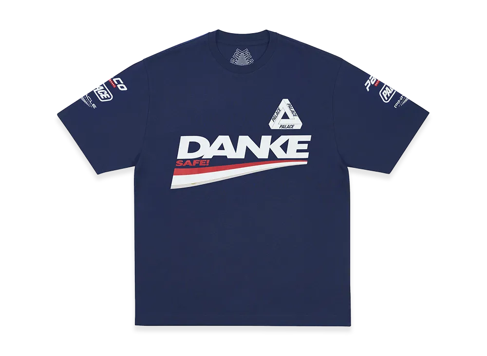 PALACE Danke T Shirt "Navy"