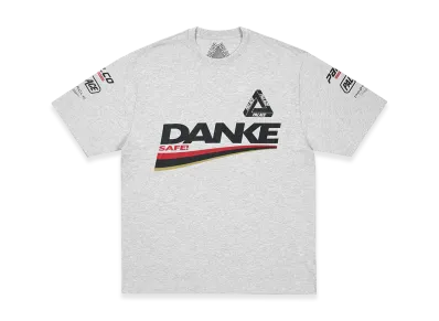 PALACE Danke T Shirt "Grey Marl"