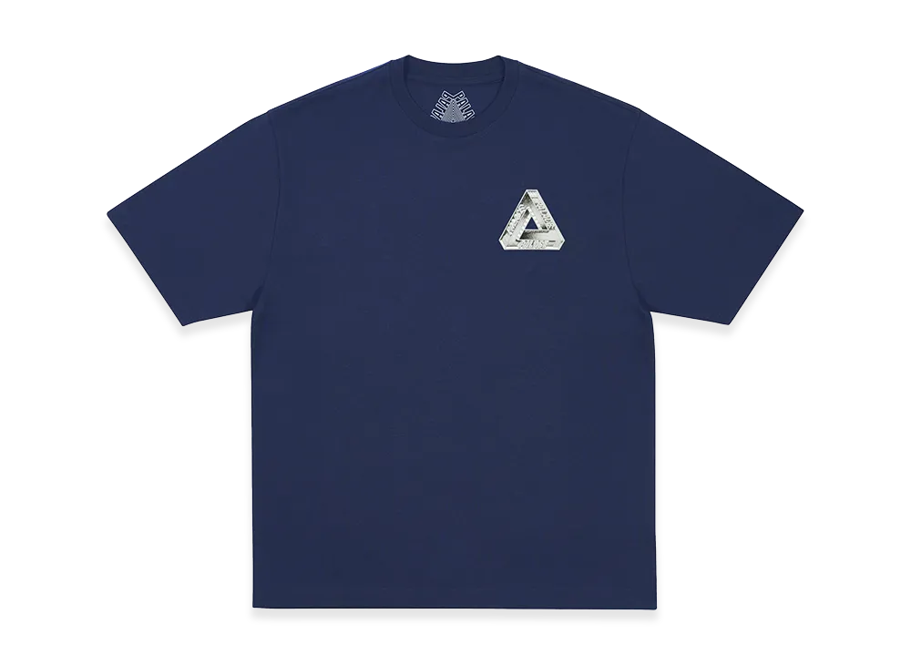 PALACE Tri Girders T Shirt "Navy"