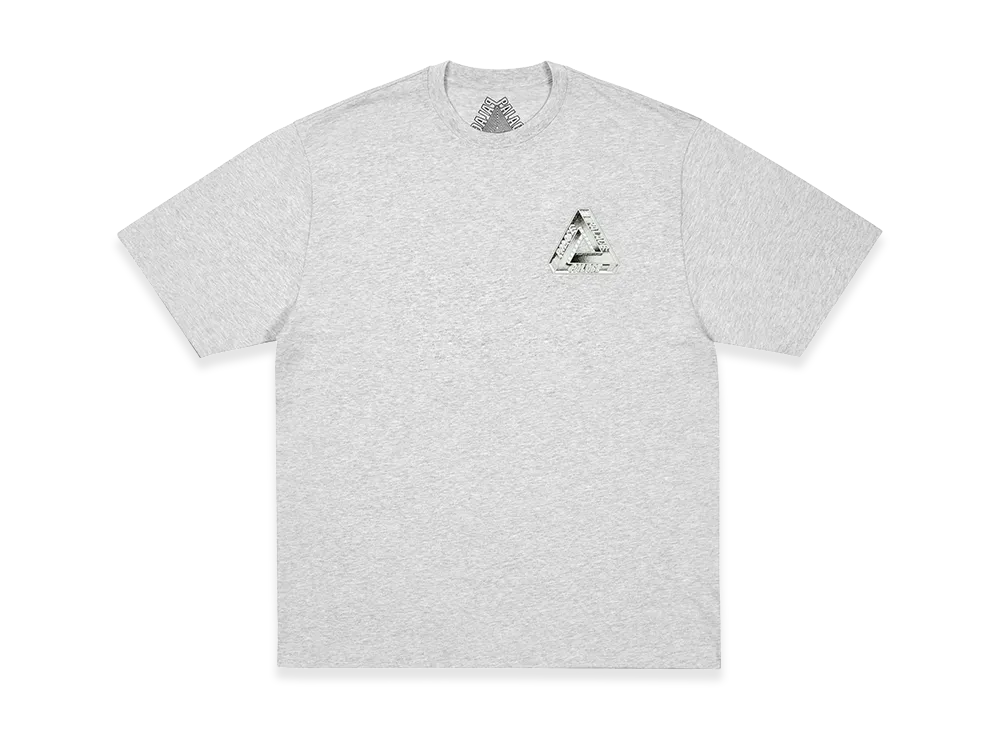 PALACE Tri Girders T Shirt "Grey Marl"